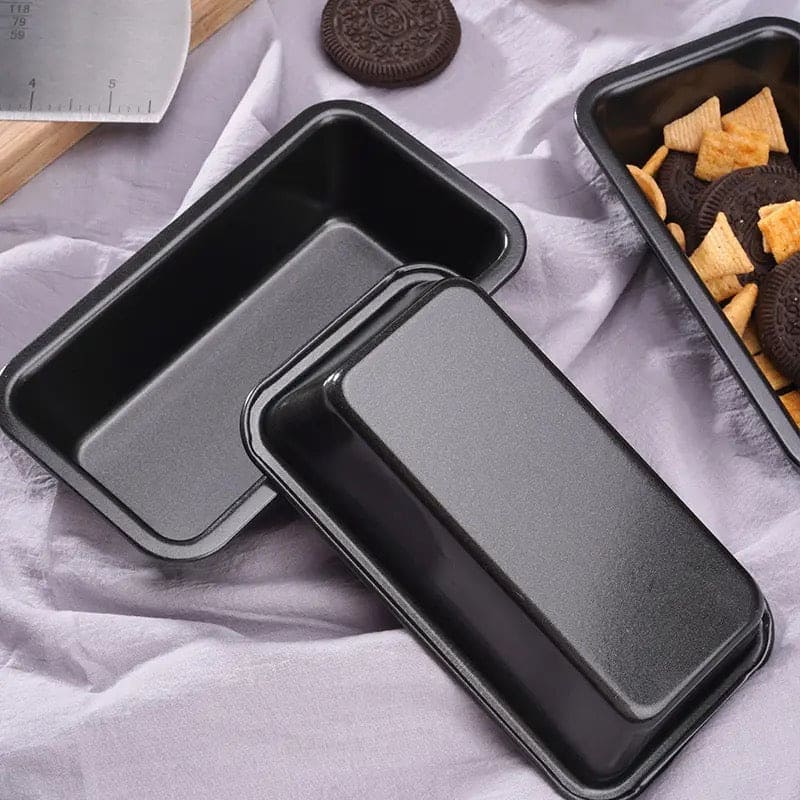 Rectangular Baking Tray, Nonstick Carbon Steel Baking Pan Cake Tools, Black Non-Stick Mold Storage Trays Sausage Bread, High Temperature Resistant Bread Baking Tray, Carbon Steel Non-stick Toast Mold, Bakeware Baking Tool Rectangular Baking Tray, Nonstick Carbon Steel Baking Pan Cake Tools, Black Non-Stick Mold Storage Trays Sausage Bread, High Temperature Resistant Bread Baking Tray, Carbon Steel Non-stick Toast Mold, Bakeware Baking Tool